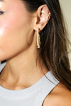 PG Designs Large Pearl Hoops