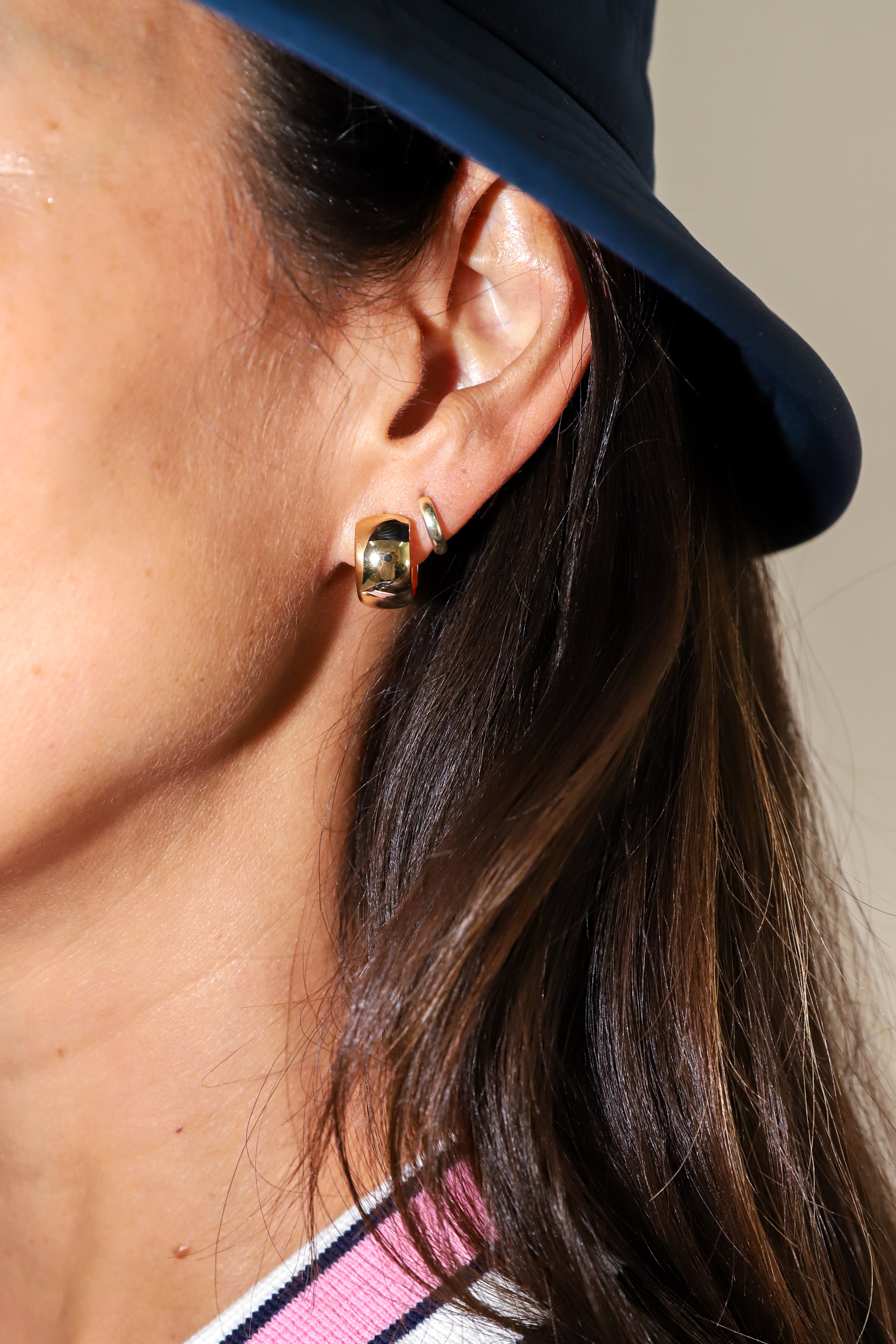 PG Designs Thick Huggie Hoops