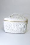Velvet Skin Open Top Cosmetic Bag