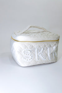 Velvet Skin Open Top Cosmetic Bag