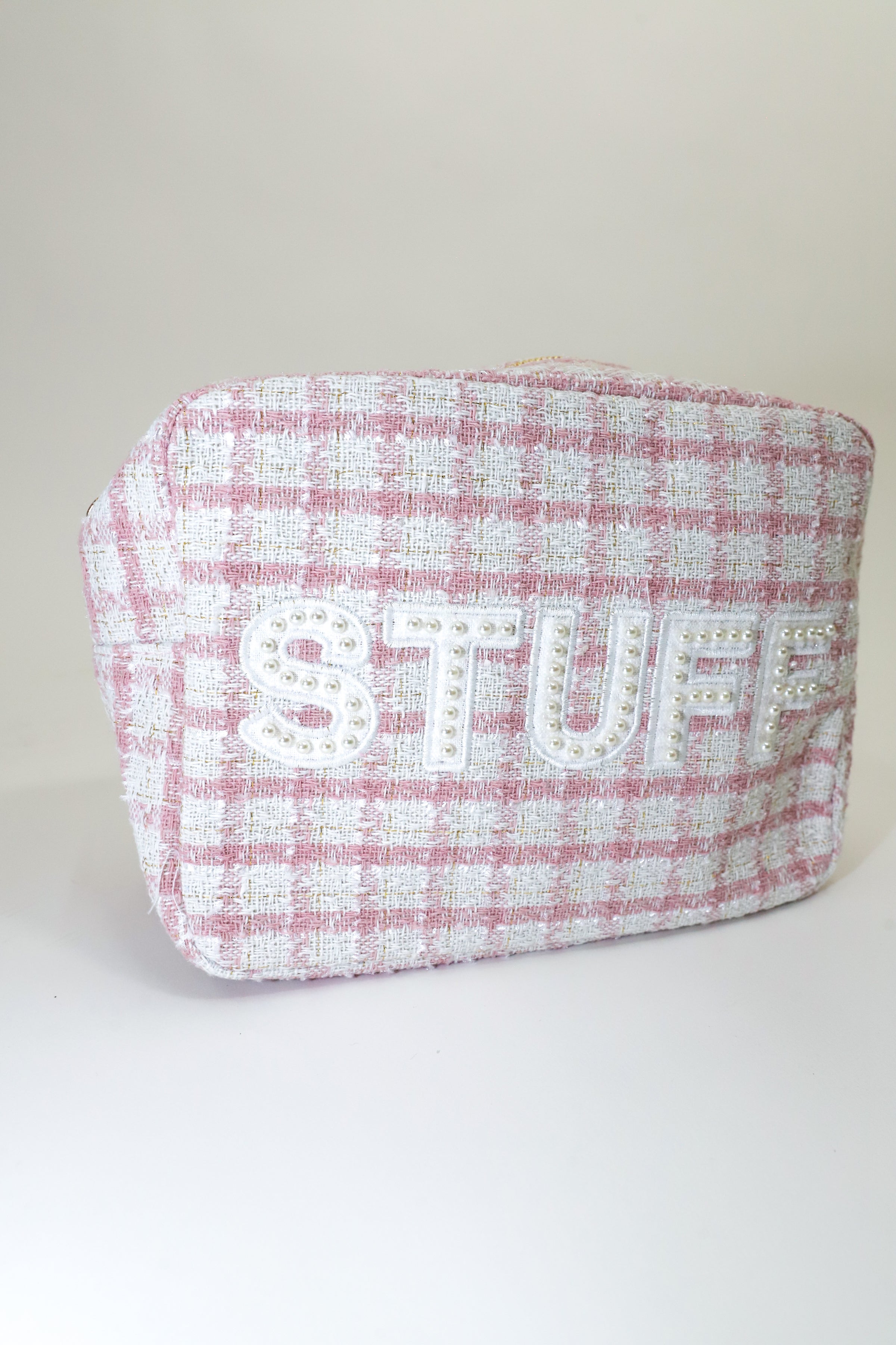 Stuff XL Bag Pink Plaid