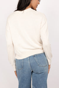 Drop Shoulder Crewneck Sweater