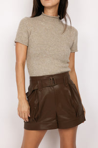Alani Mock Neck Knit Top