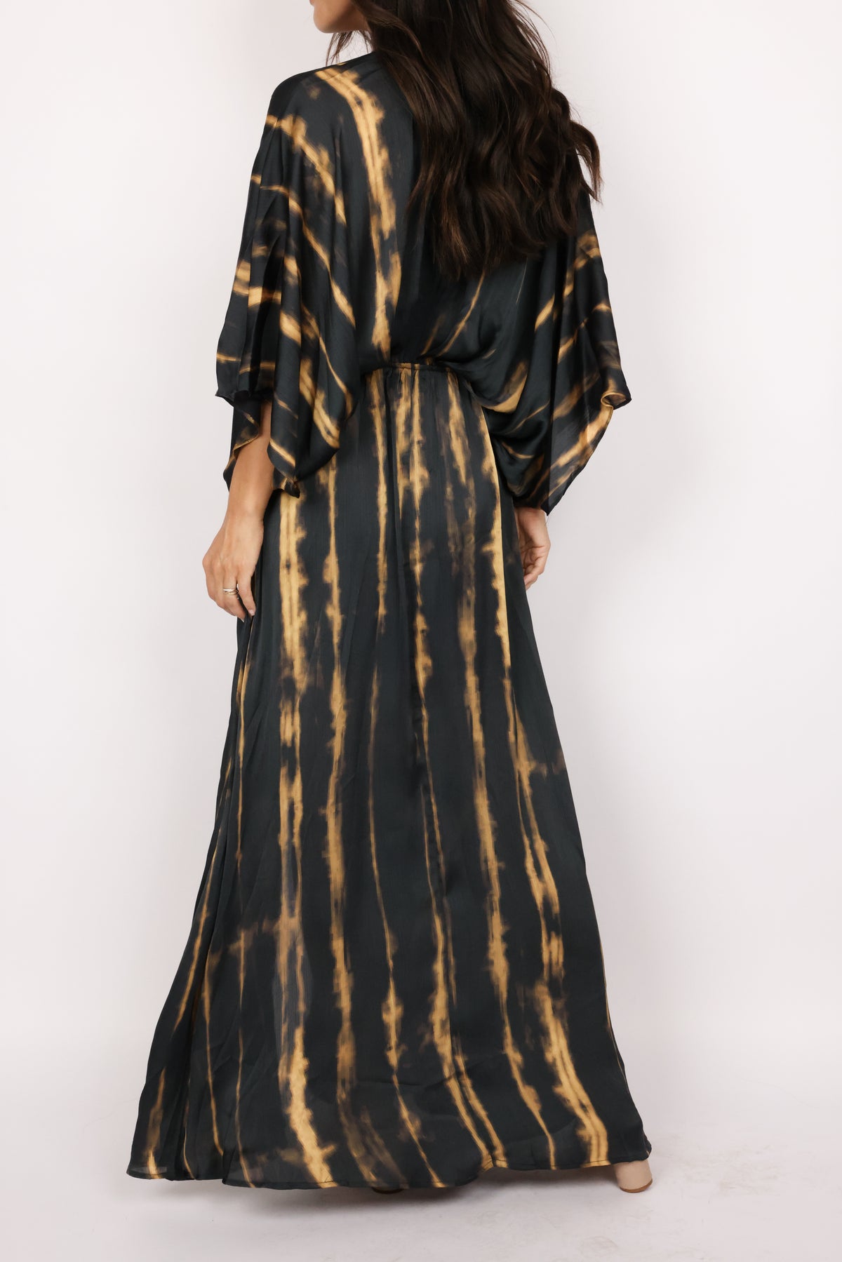 Kimono Sleeve Maxi Dress