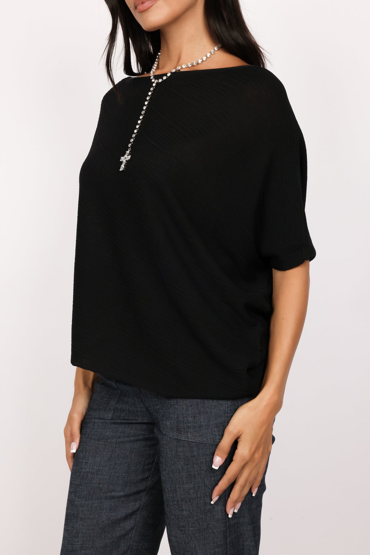 Knit Asymmetrical Top
