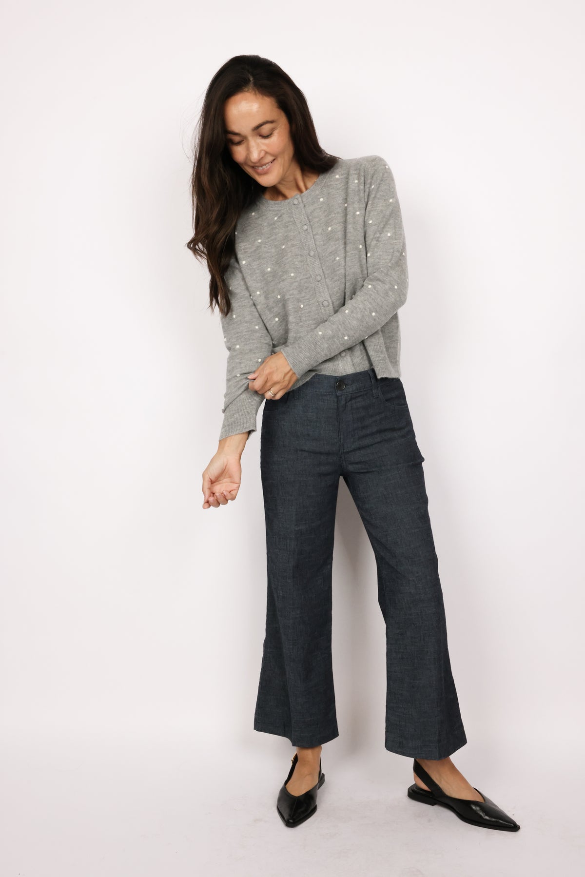 Level 99 Anabelle Cropped Pant