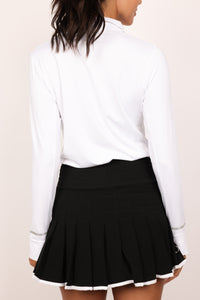 Golftini Long Sleeve Fabulous Mock Pullover