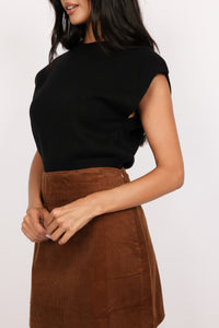 Sleeveless Sweater Top