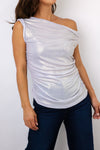 Draped Ruched Top
