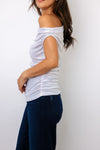 Draped Ruched Top