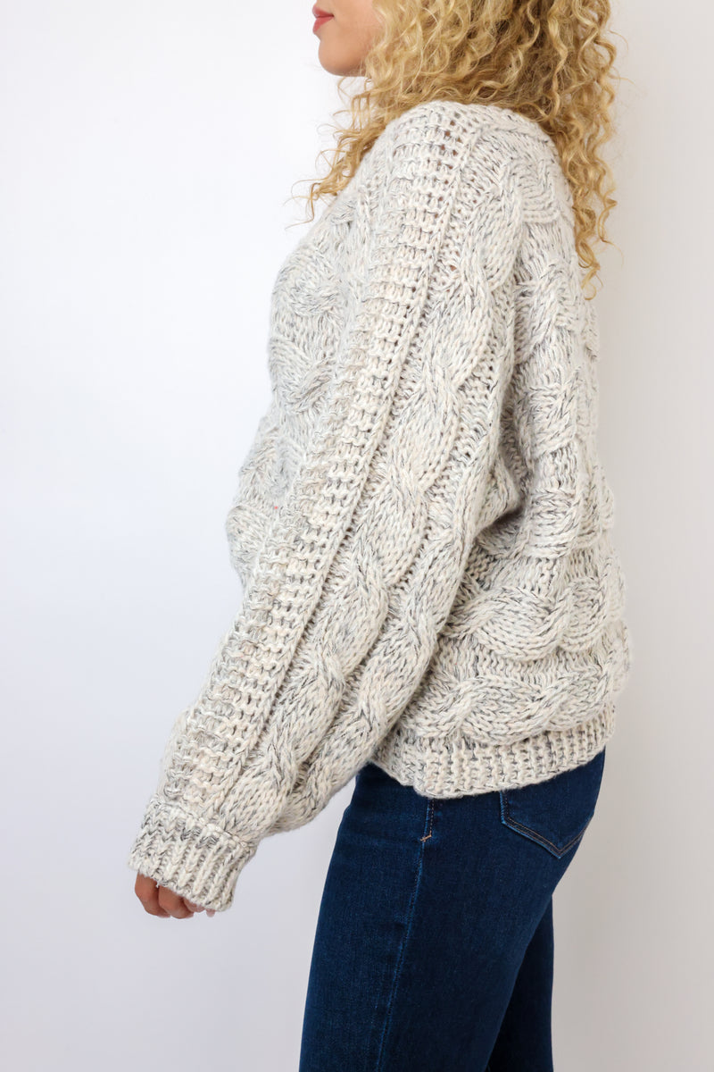 Knit Braid Sweater