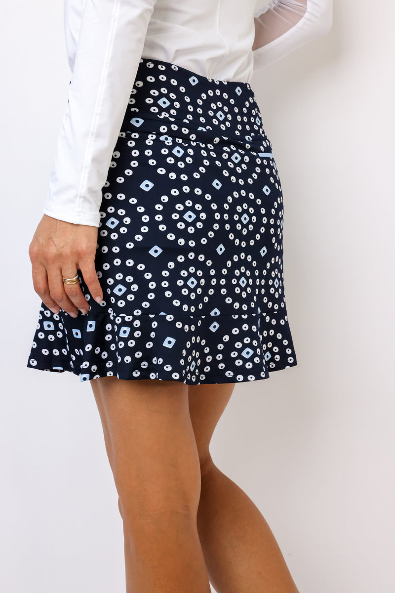 Golftini 16.5" Pull-on Ruffle Skirt