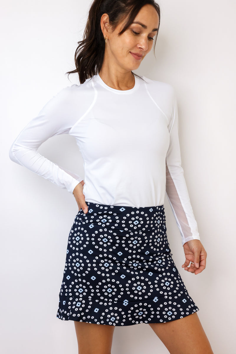 Golftini 16.5" Pull-on Ruffle Skirt