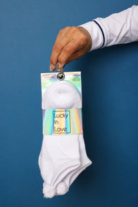 Lucky Pom Low Cut Socks