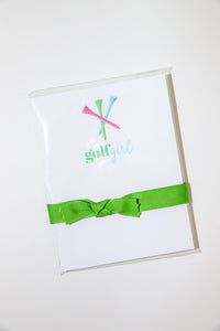 Golf Girl Mini Notepad
