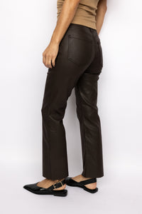 Kut Kelsey Coated High Rise Ankle Flare