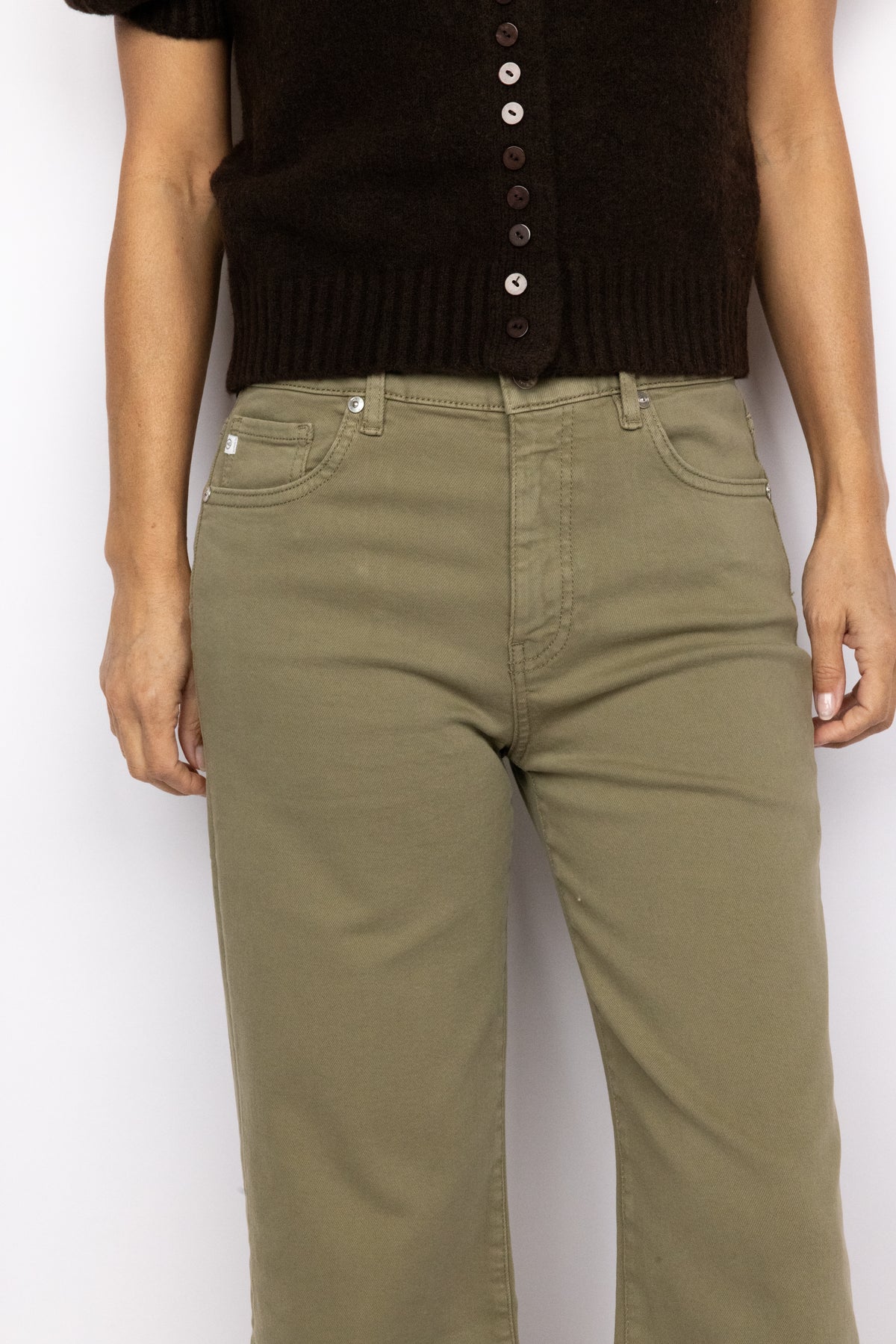 AG Saige Wide Leg Crop