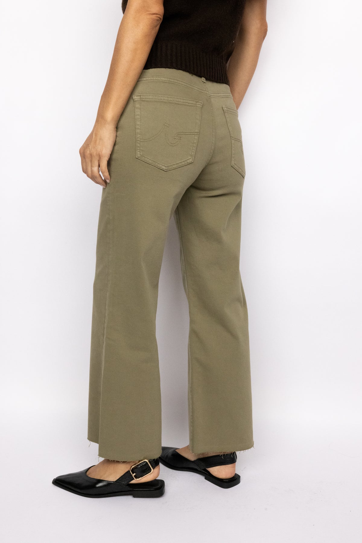 AG Saige Wide Leg Crop