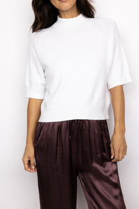 Mock Neck Sweater Top