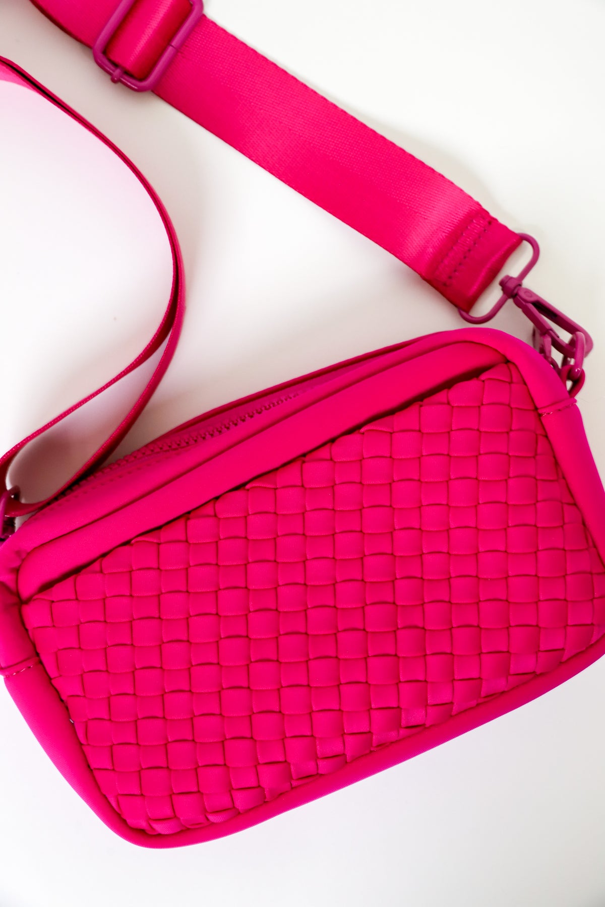 Woven Neoprene Crossbody