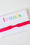 Tennis Bold Notepad