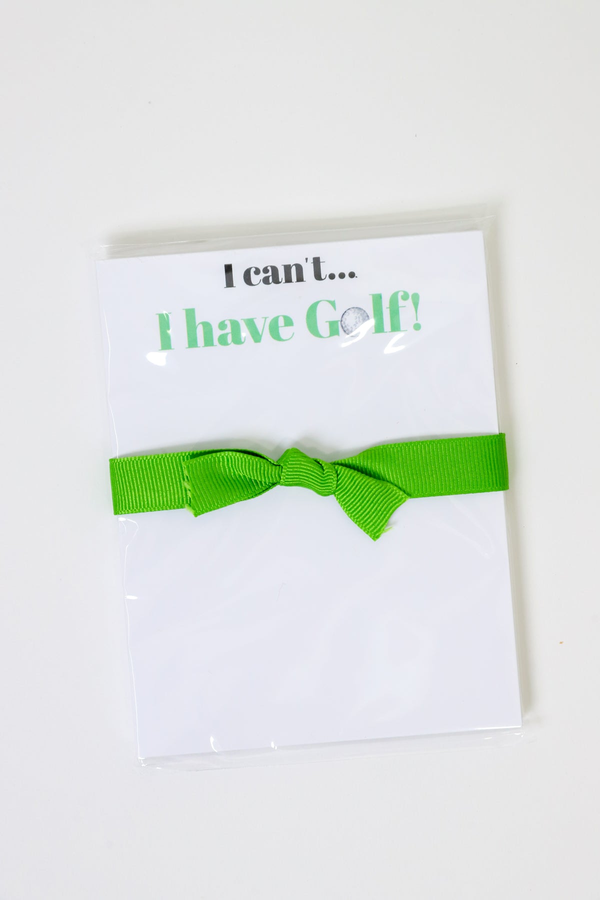 I Can't...I have Golf! Mini Notepad