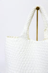 Lily Woven Neoprene Tote with Pouch
