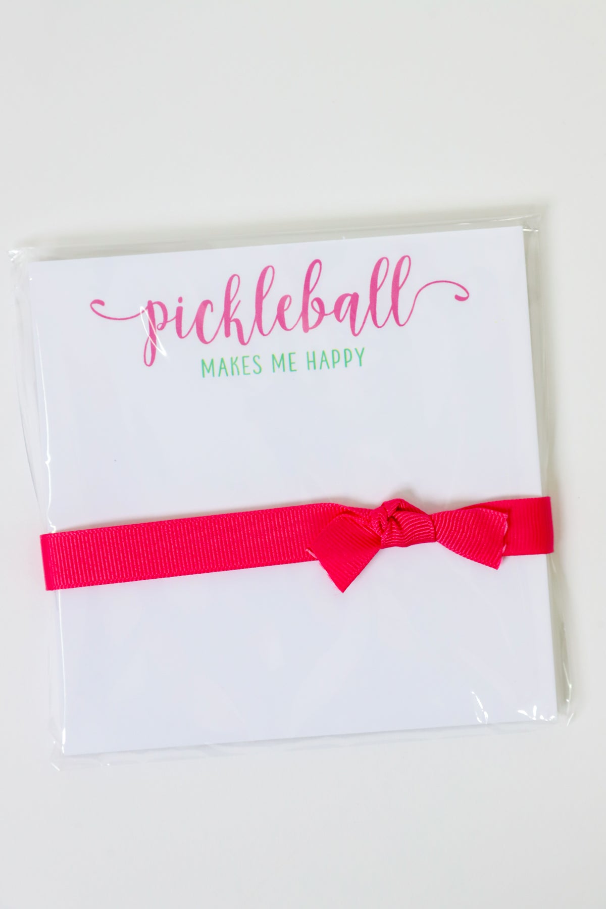 Pickleball Makes Me Happy Doodle Notepad