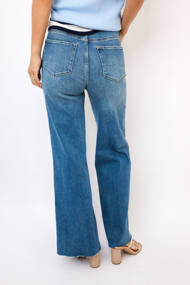 Dear John Fiona High Rise Wide Leg Jeans