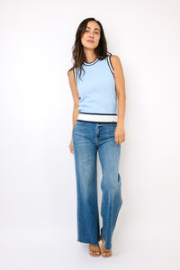 Dear John Fiona High Rise Wide Leg Jeans