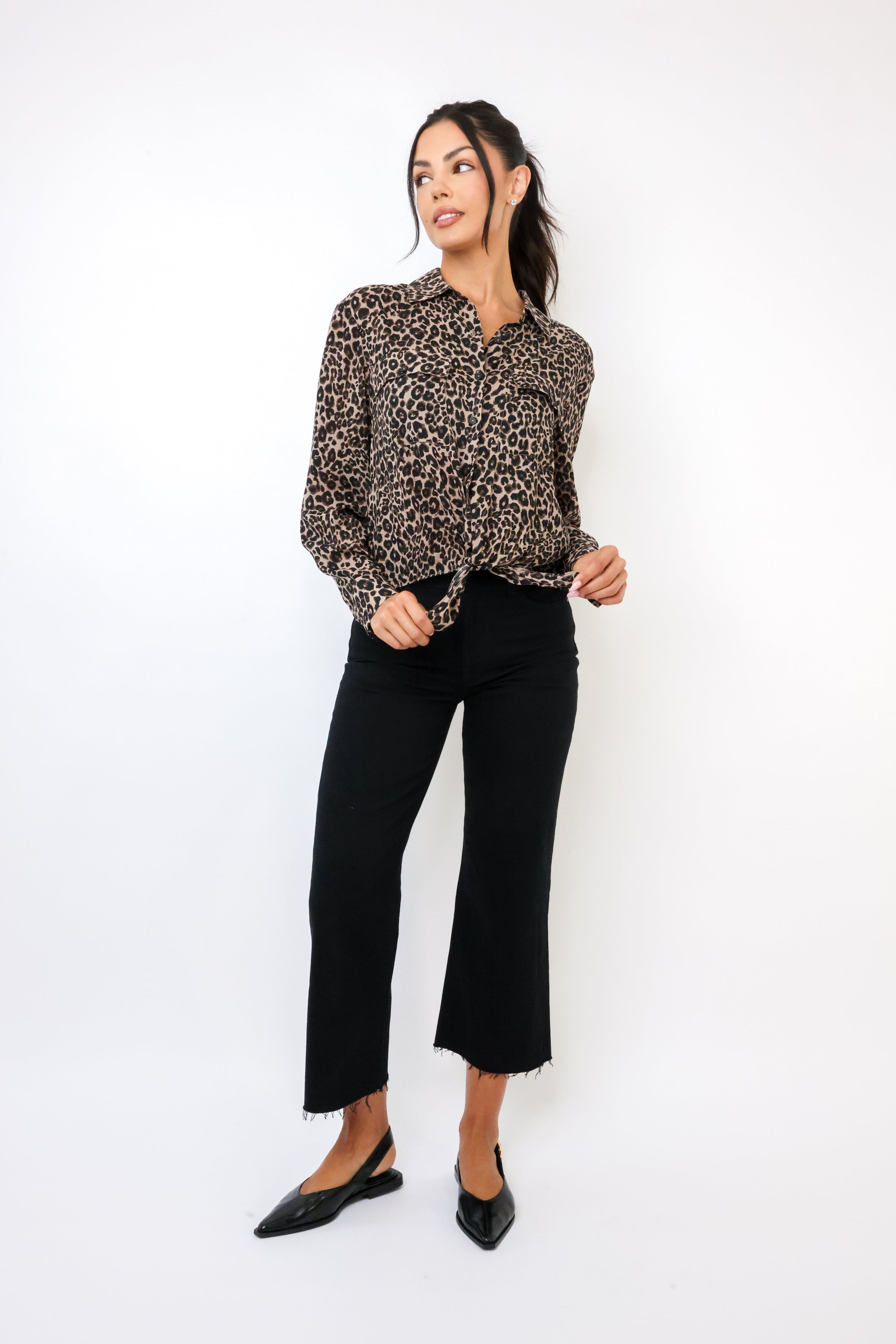 Seven For All Mankind Cropped Alexa Jeans