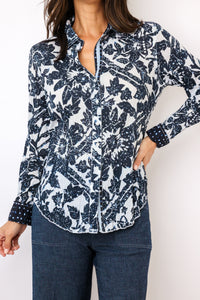 Cino Shibori Tropical Top