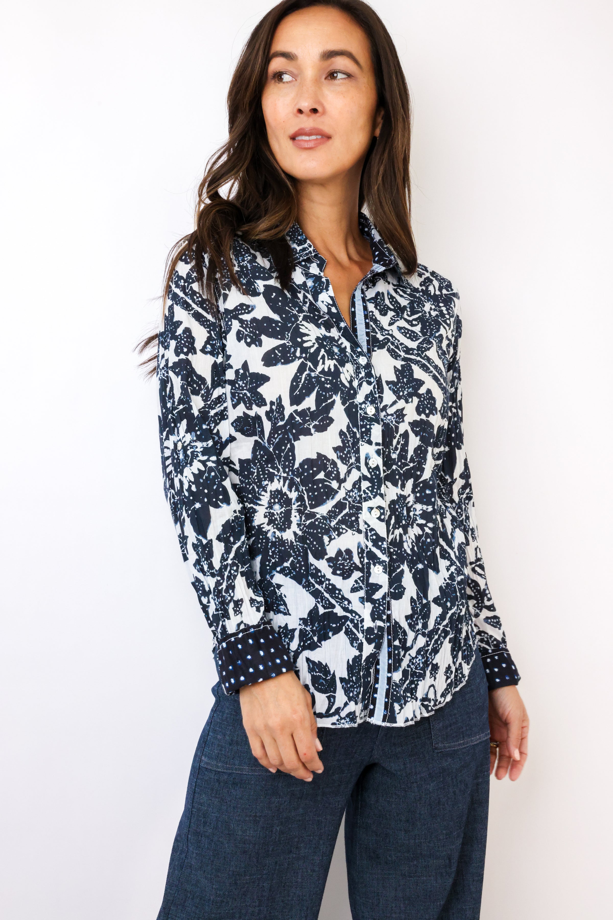 Cino Shibori Tropical Top