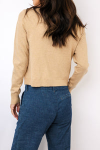 J.Society Denim Pocket Cardigan
