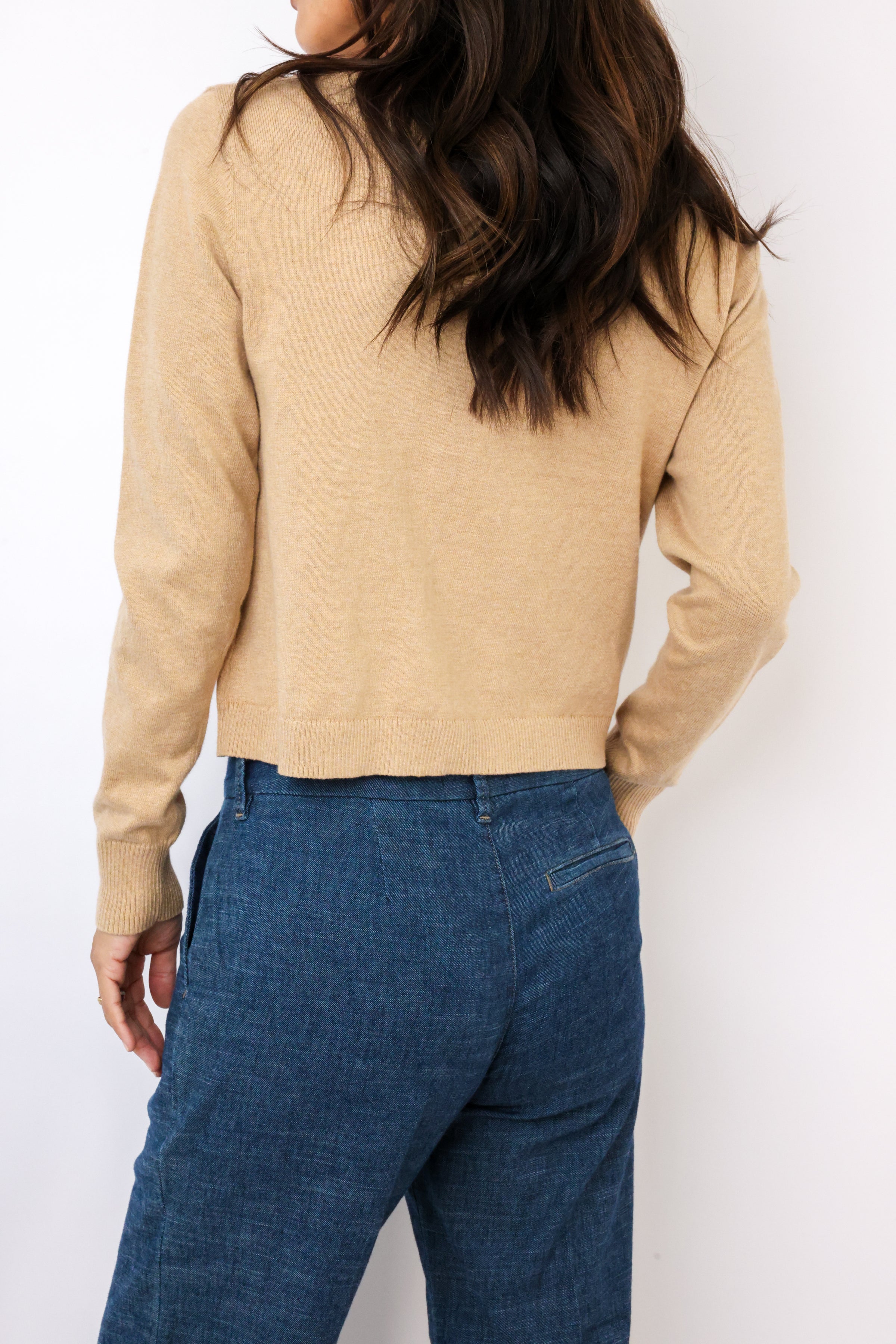 J.Society Denim Pocket Cardigan