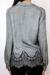 Blouse With Lace Detail