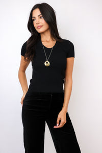 Basic U Neck Top