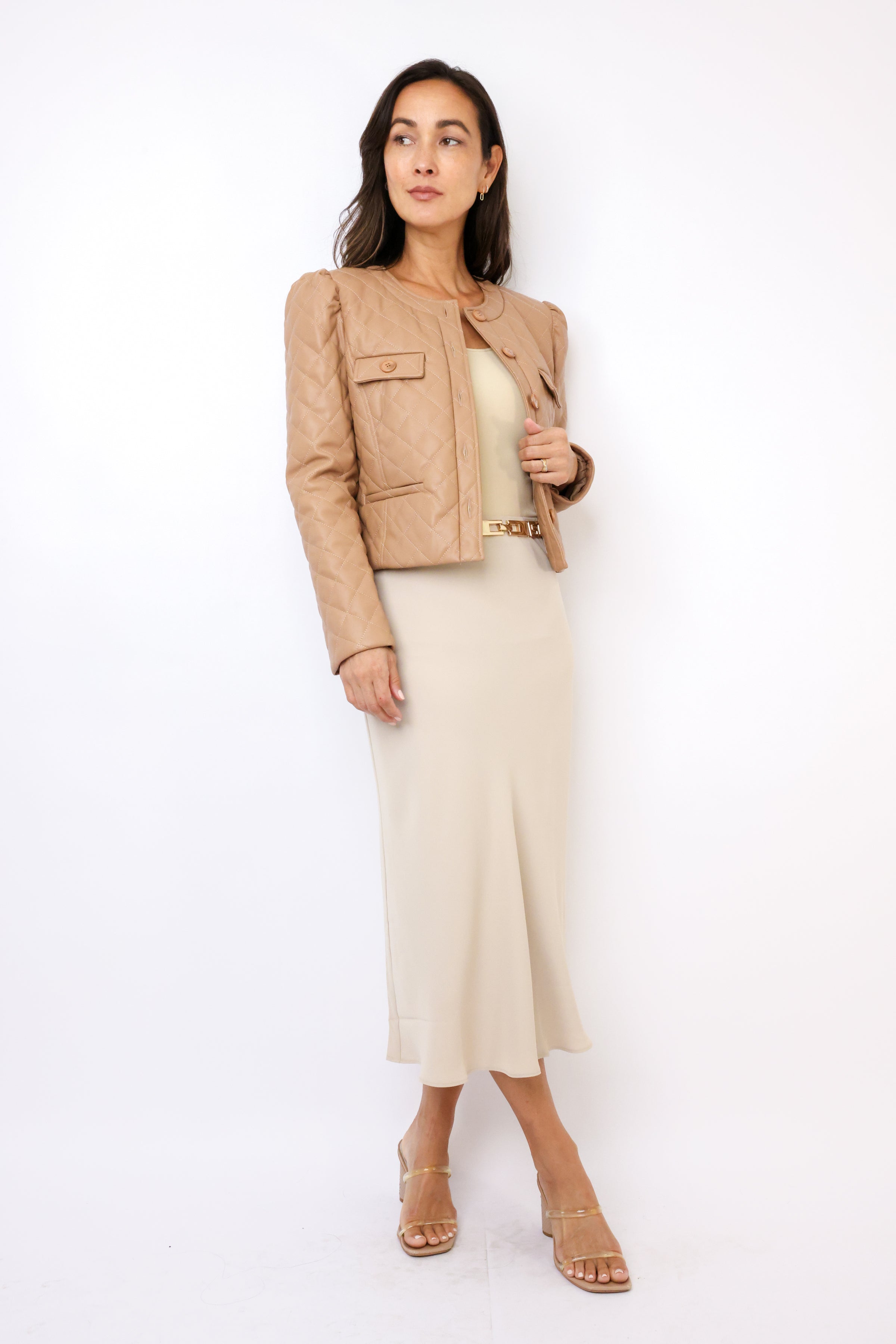 Slip Midi Skirt