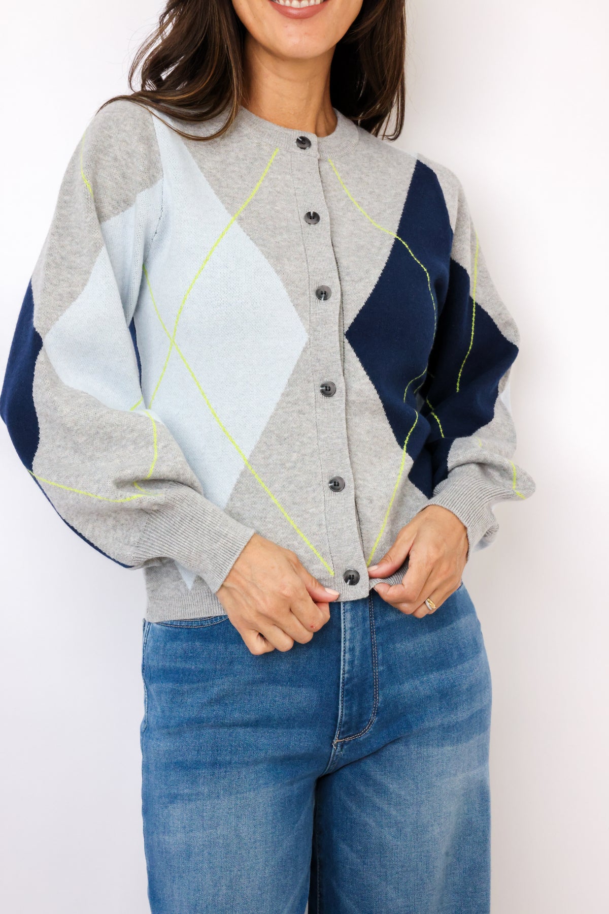 Noelle Argyle Cardigan