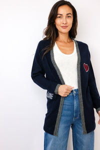 Color Block Cardigan