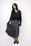 Venti6 Solid Maxi Skirt