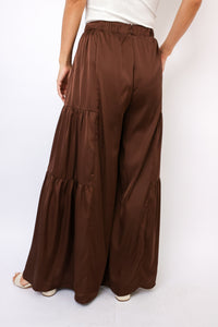 Wide Leg Ruffle Pant