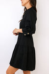 THML Mid Sleeve Button Up Dress