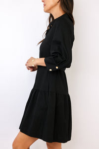 THML Mid Sleeve Button Up Dress