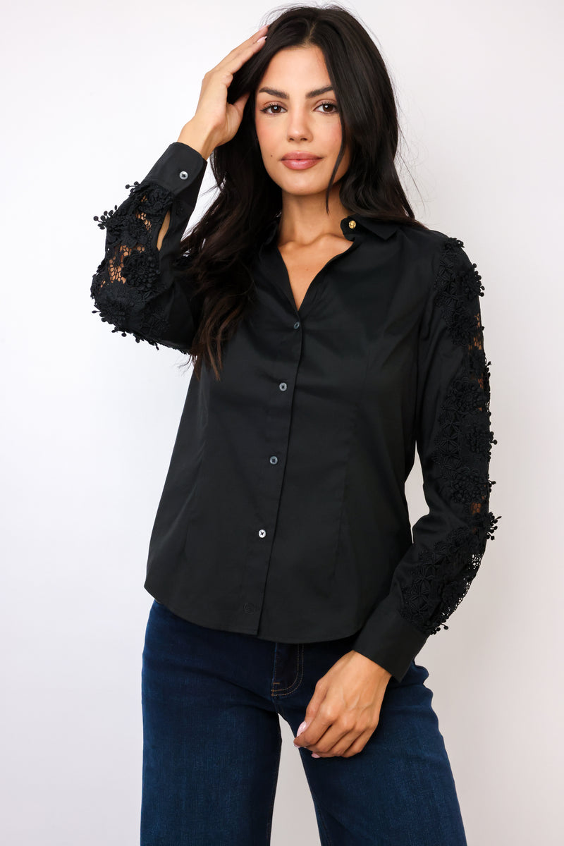 Lilly Pulitzer Lace Lilly Shirt