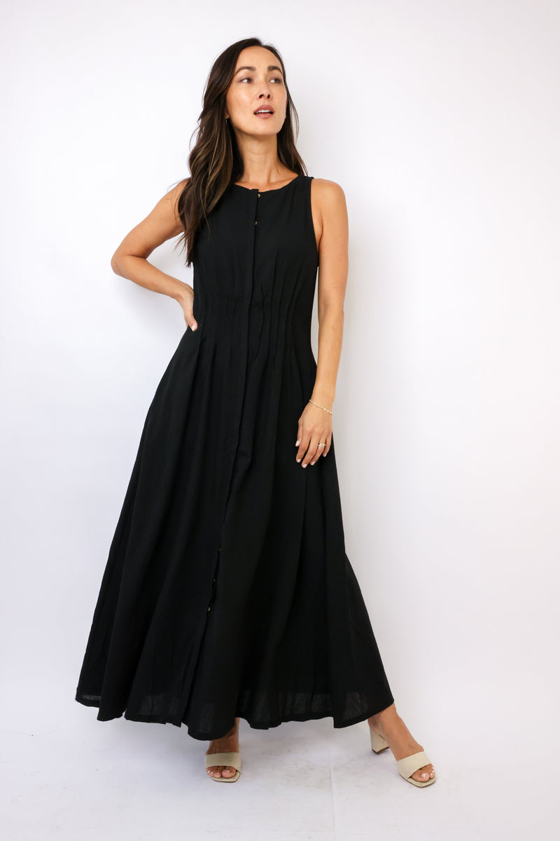 THML Sleeveless Maxi Dress