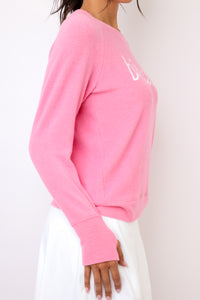 Birdies Lightweight Brushed Fleece Pullover Sweater