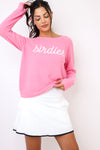 Birdies Lightweight Brushed Fleece Pullover Sweater