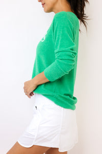 Birdies Lightweight Brushed Fleece Pullover Sweater