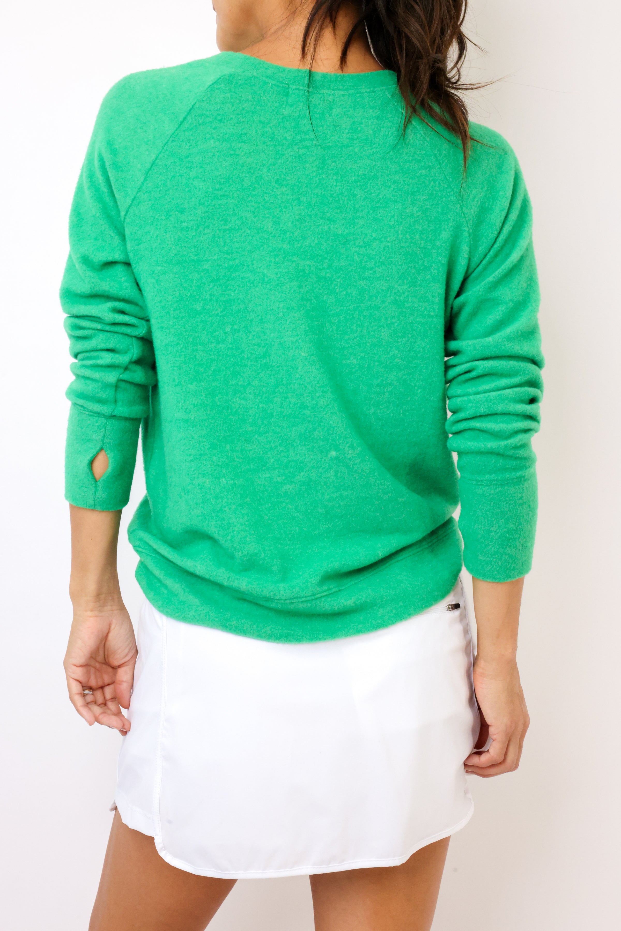 Birdies Lightweight Brushed Fleece Pullover Sweater